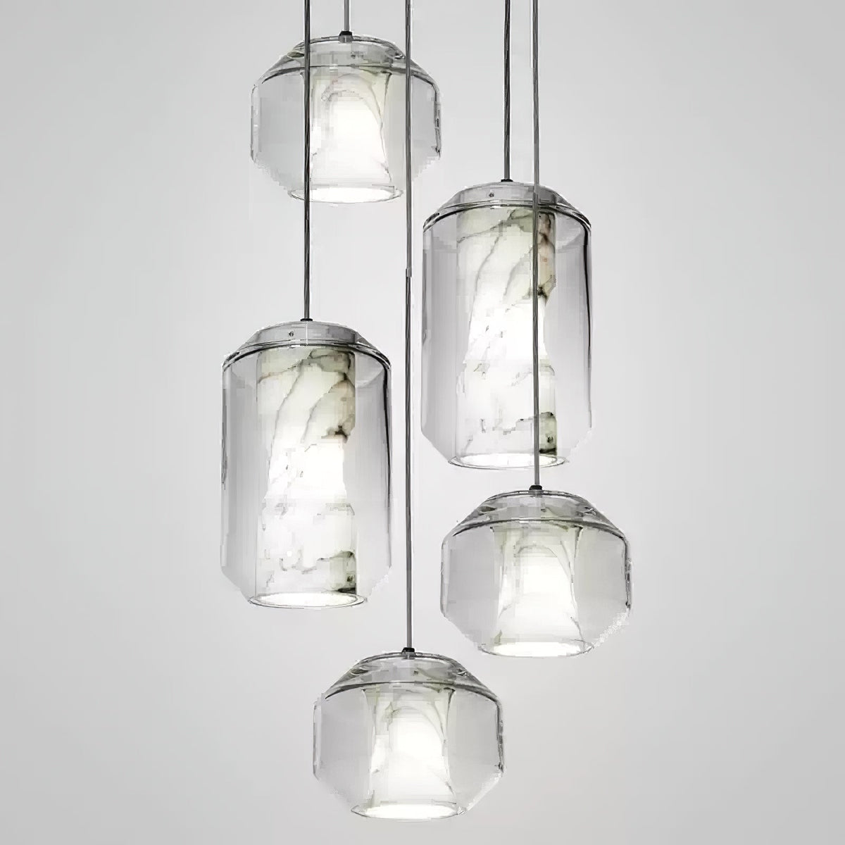 Aveneriella hanglamp albast