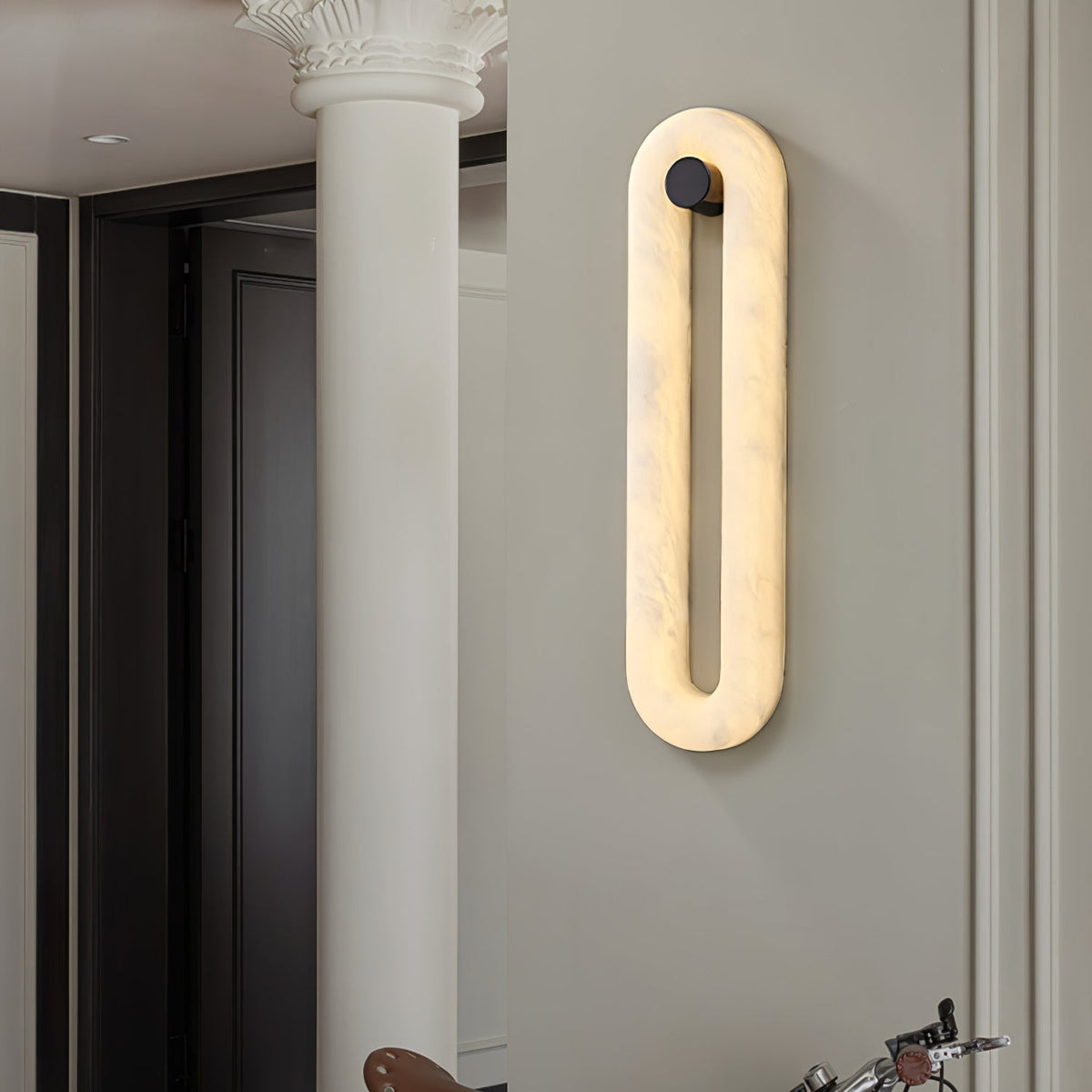 Nivaniella Moderne wandlamp van albast