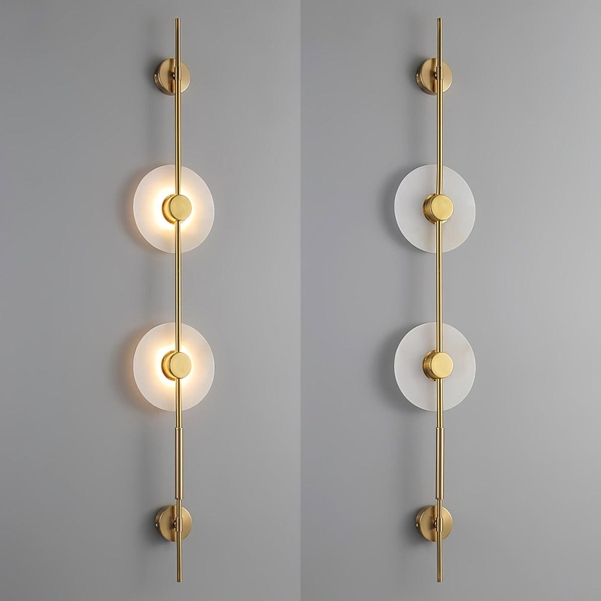 Albarina albasten wandlamp met Stekker