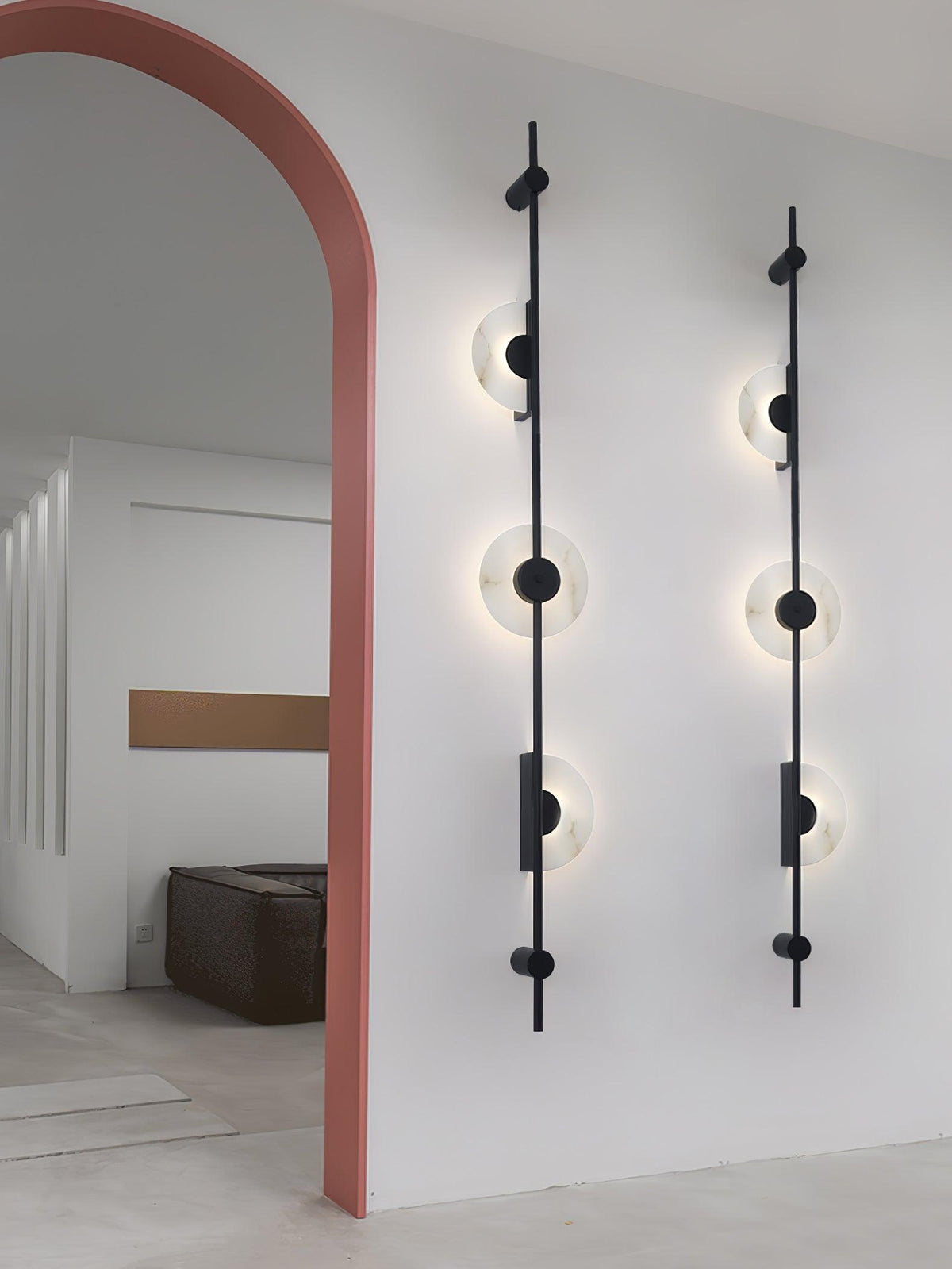 Albarina albasten wandlamp met Stekker