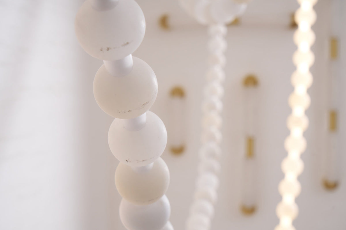 Grempt albast Pearl Necklace Kroonluchter