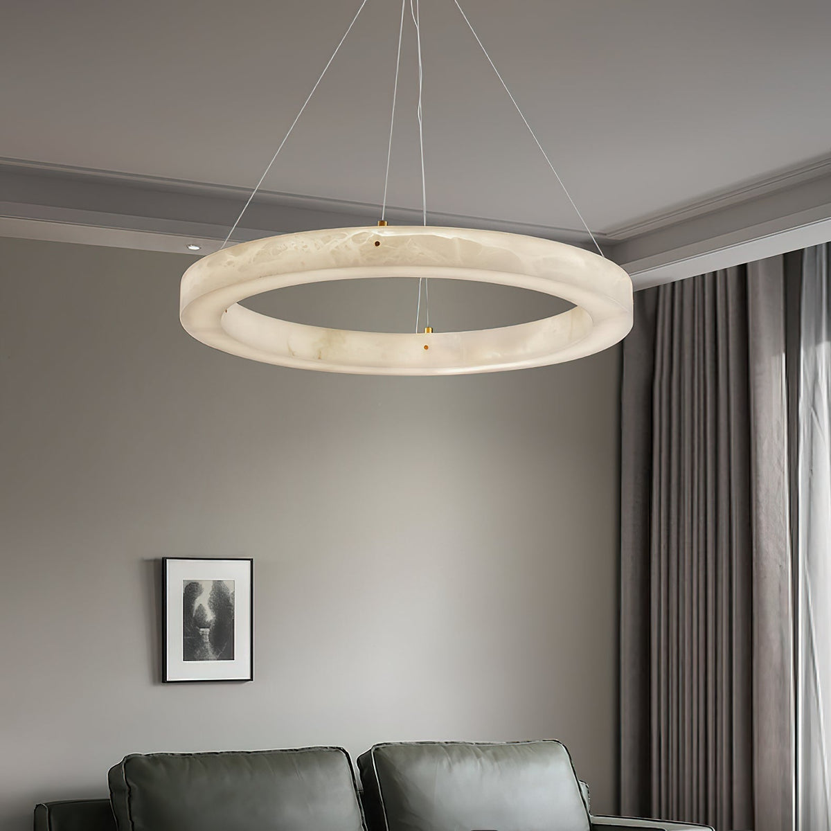 Plotuvyn Postmodern luxe Ring albasten Kroonluchter