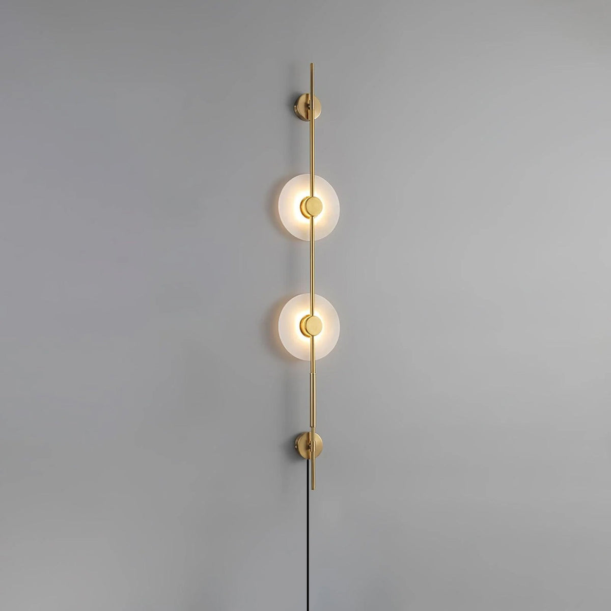 Albarina albasten wandlamp met Stekker
