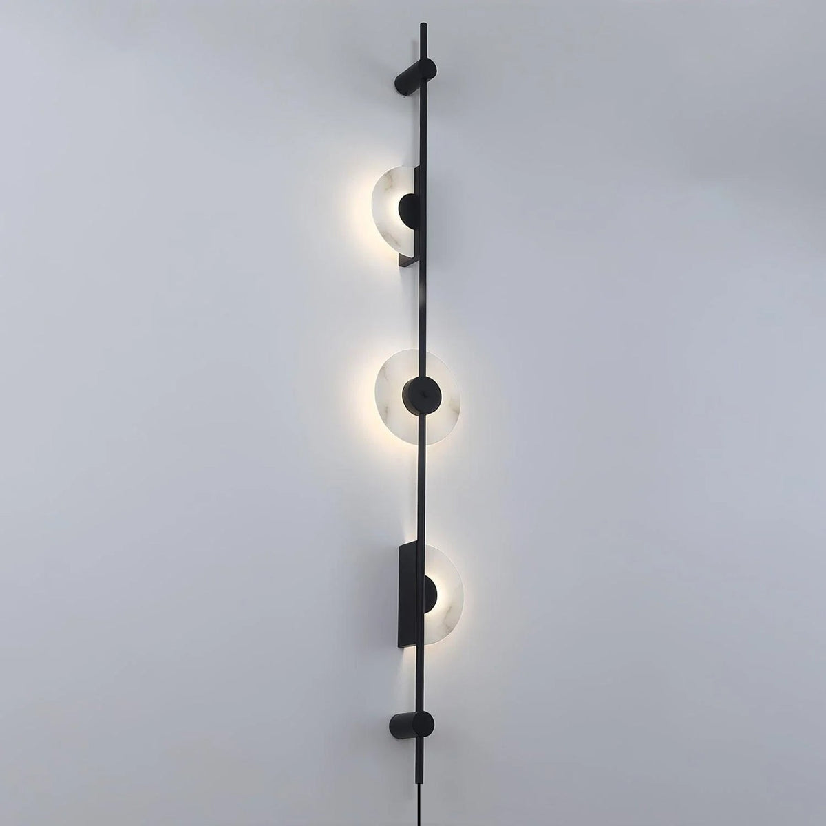 Albarina albasten wandlamp met Stekker