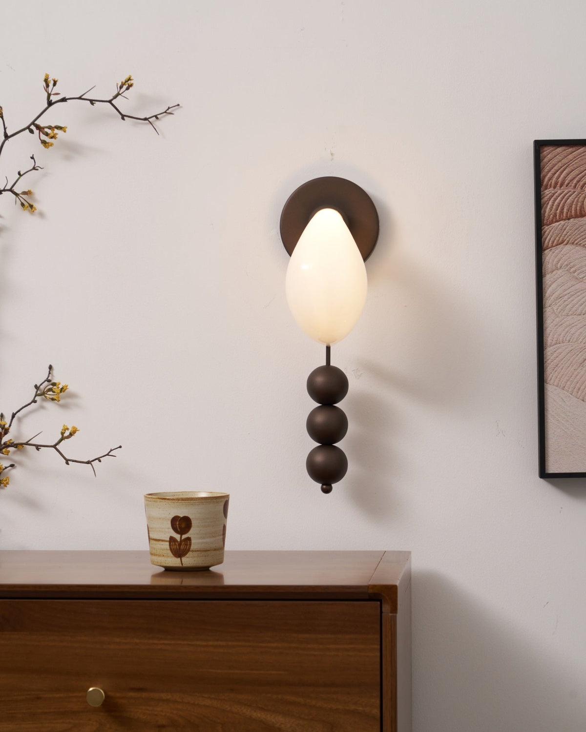 Viphaor Premium elegantie Art glas wandlamp