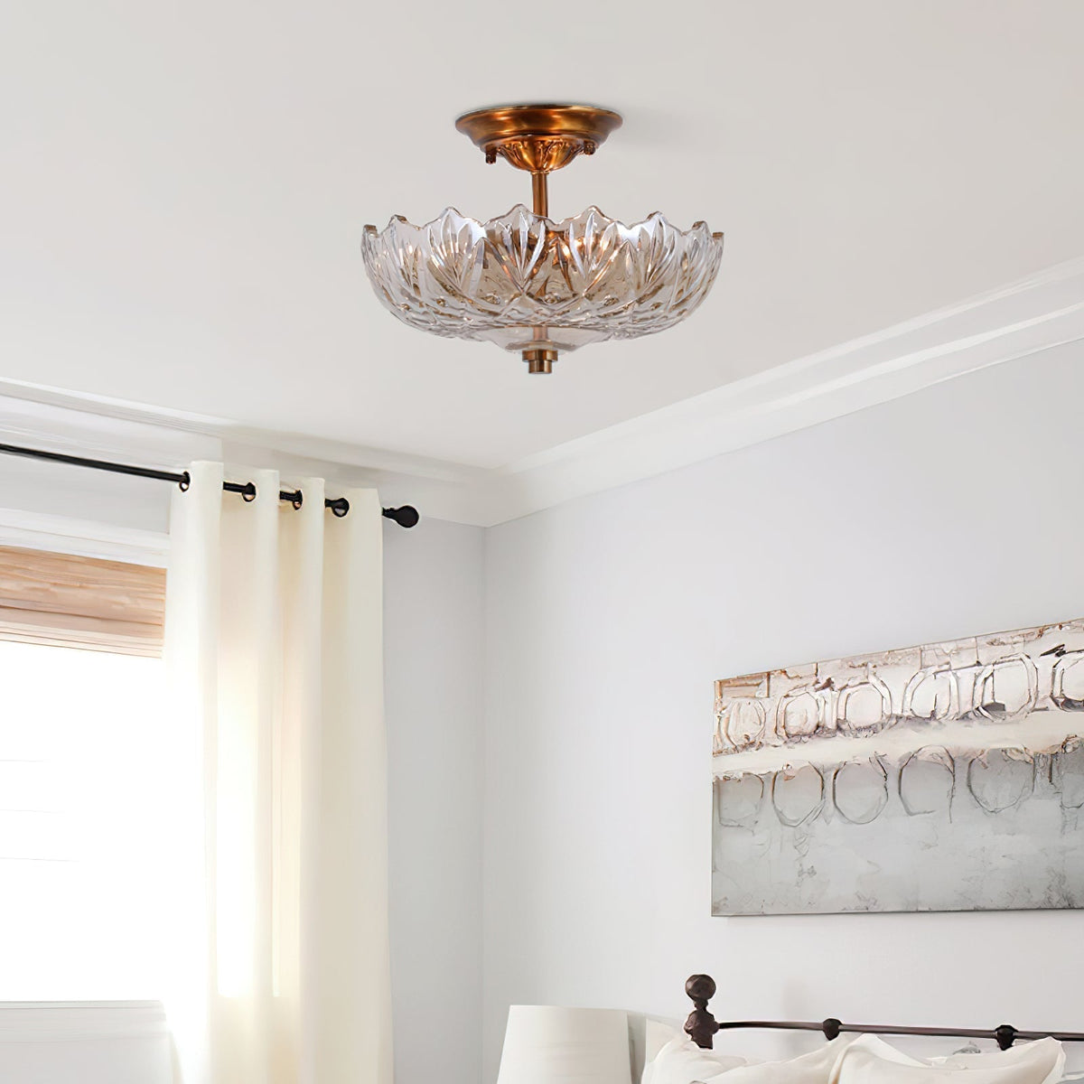 Qvistuvyi Postmodern Luxe glas plafondlamp