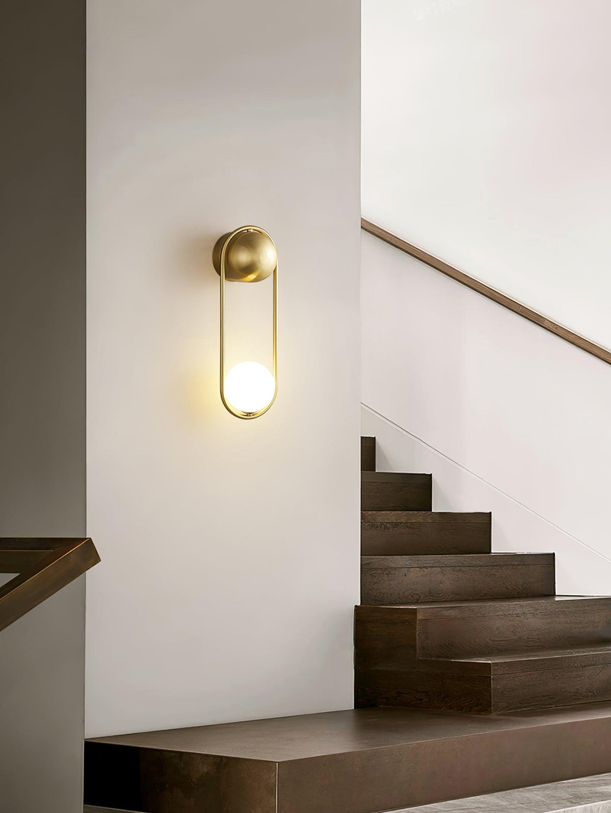Glode wandlamp