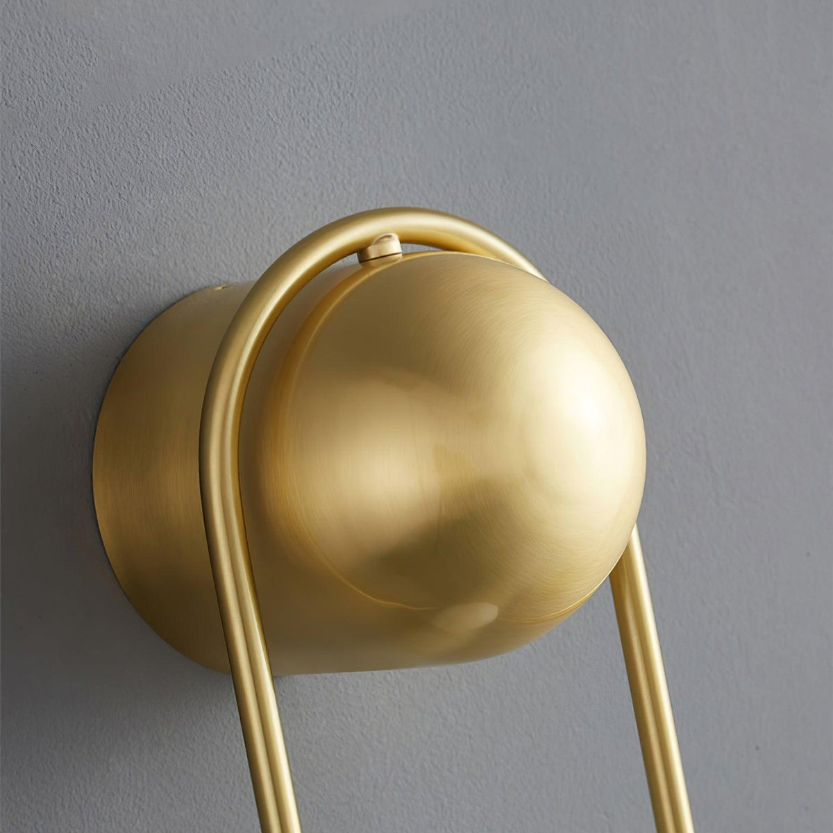 Glode wandlamp