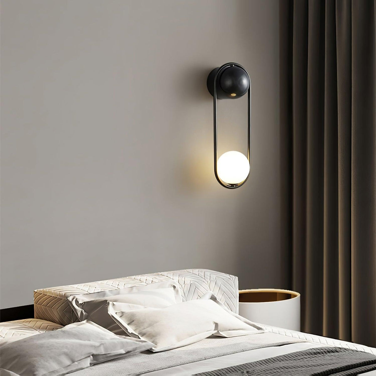 Glode wandlamp