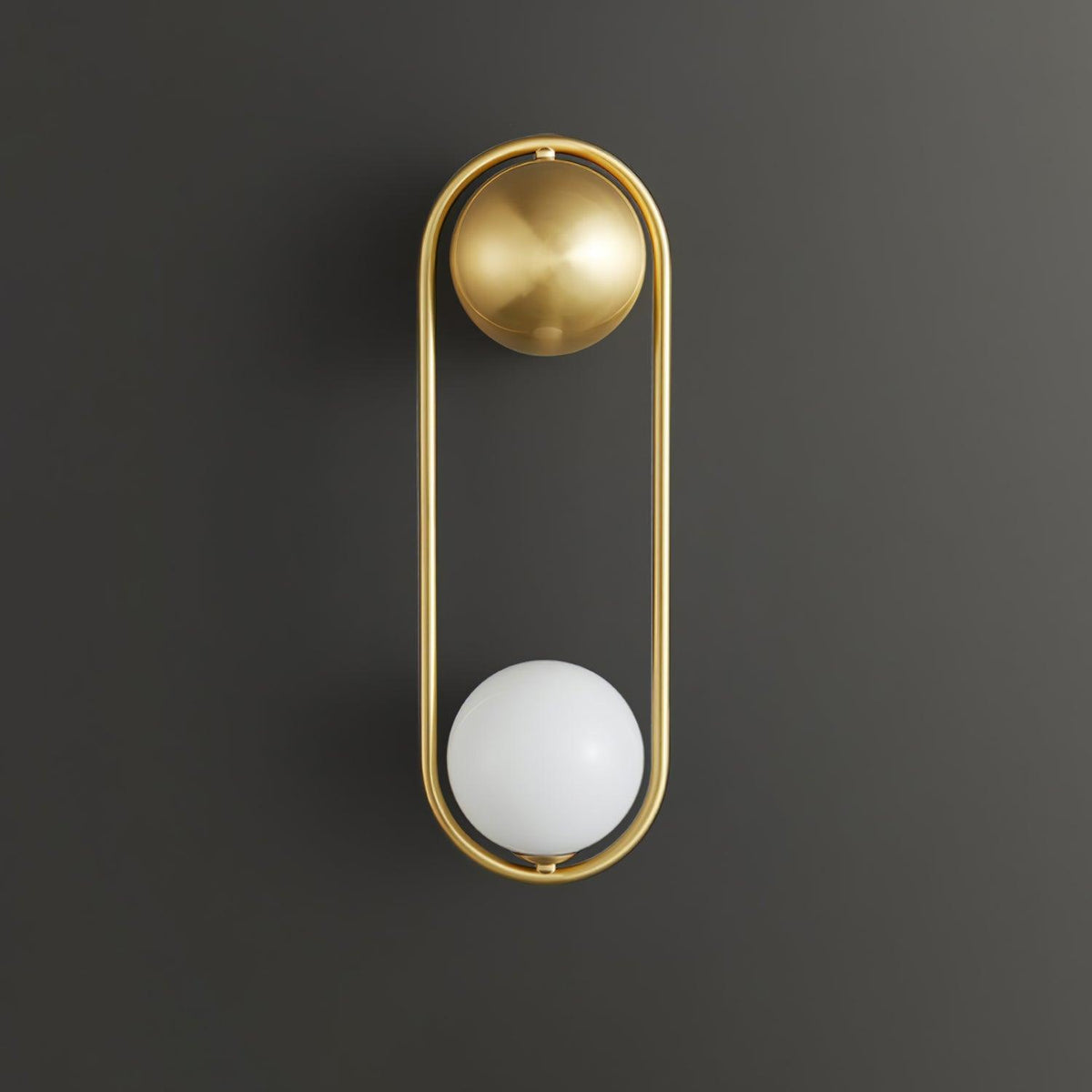 Glode wandlamp