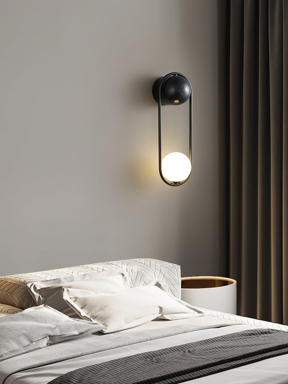 Glode wandlamp