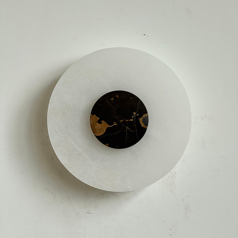 Rauduvyi Moderne wandlamp in albast met minimalistisch design