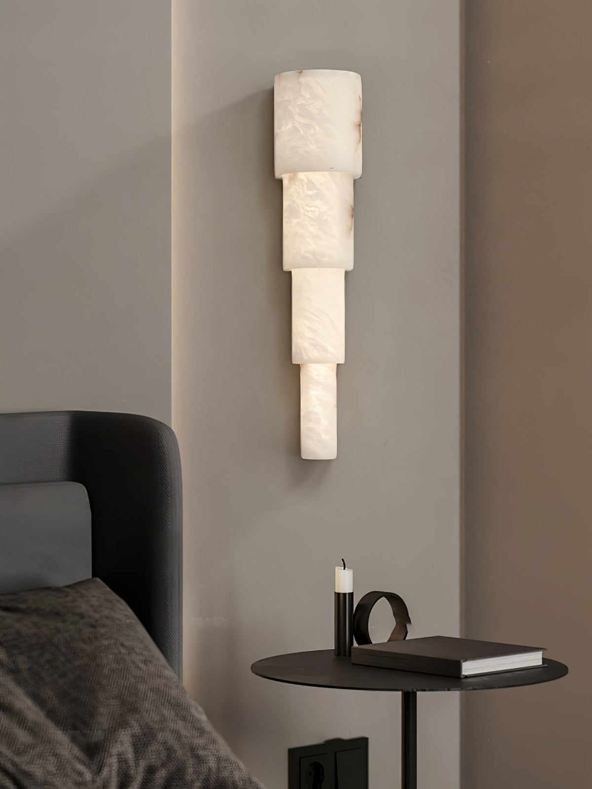 Raya albasten wandlamp