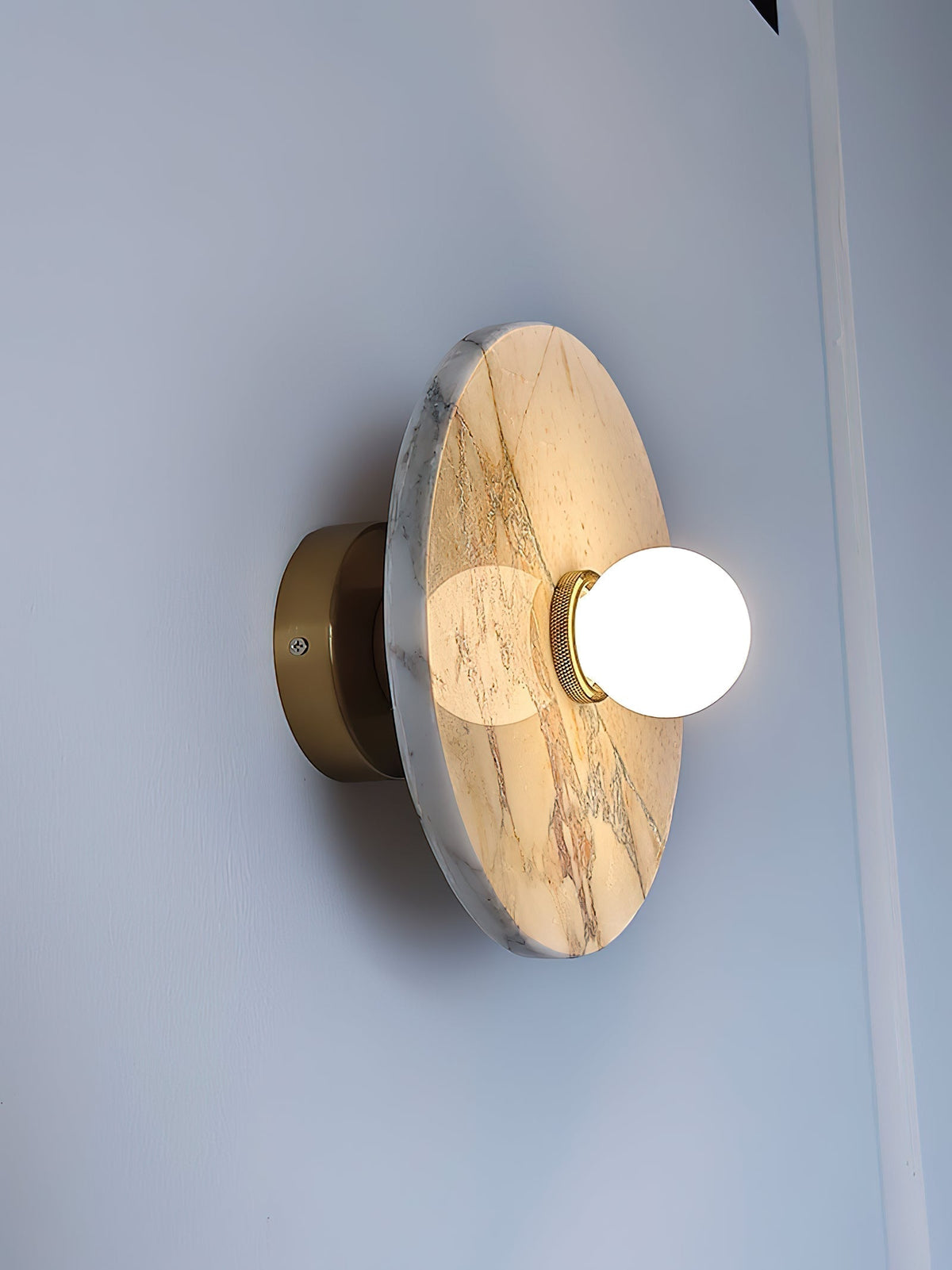 Tinduvyn moderne minimalistische wandlamp van marmer
