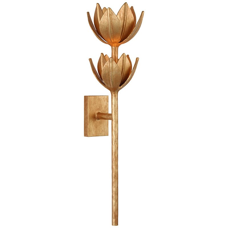 Clira messing wandlamp Lotus Bloom
