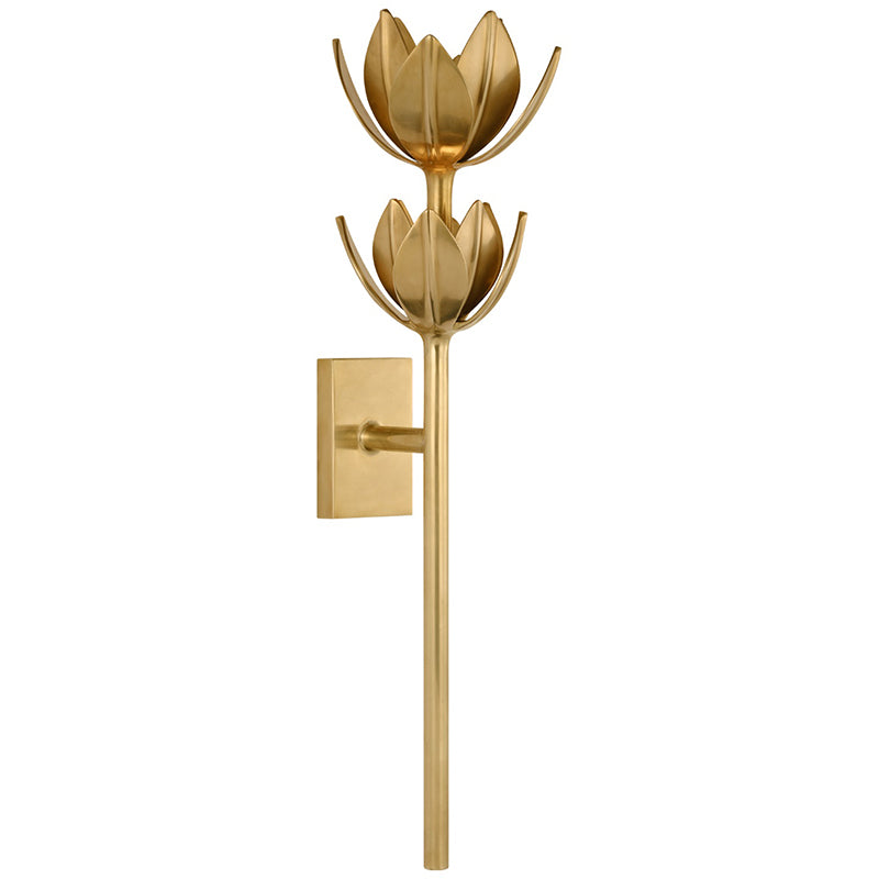 Ulfuvyn moderne minimalistische messing wandlamp