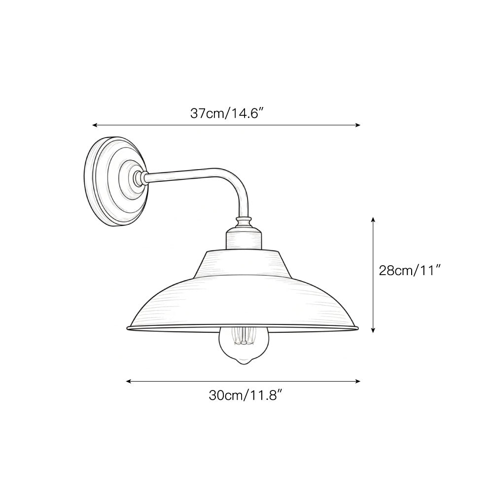 Aldorno wandlamp