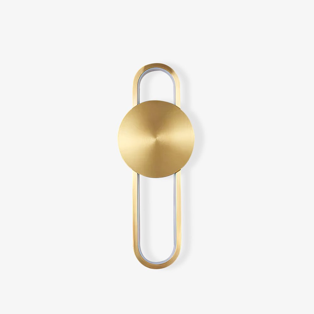 Orieniella Moderne minimalistische wandlamp van messing