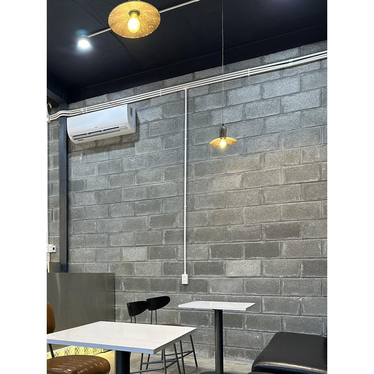 Yrvuvyi moderne minimalistische industriële hanglamp van metaal