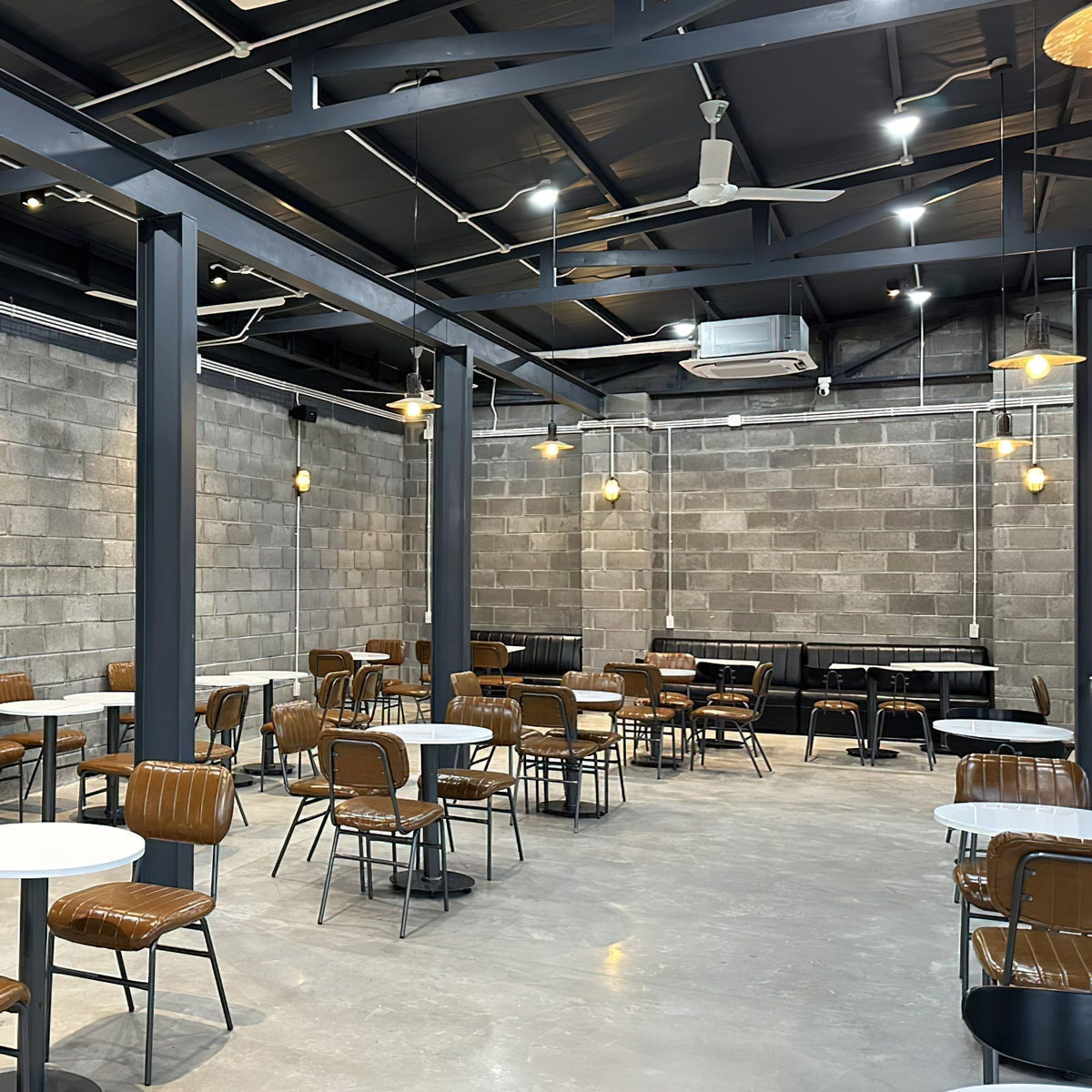 Yrvuvyi moderne minimalistische industriële hanglamp van metaal