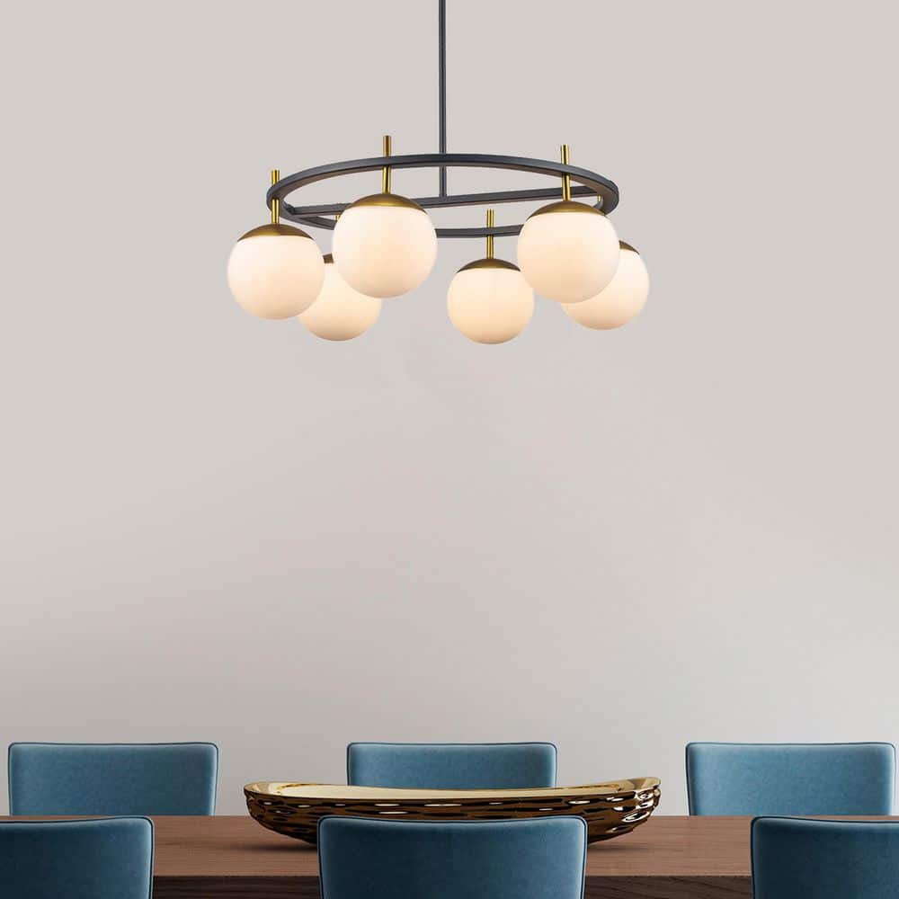 Ornuvyn moderne minimalistische kroonluchter van glas