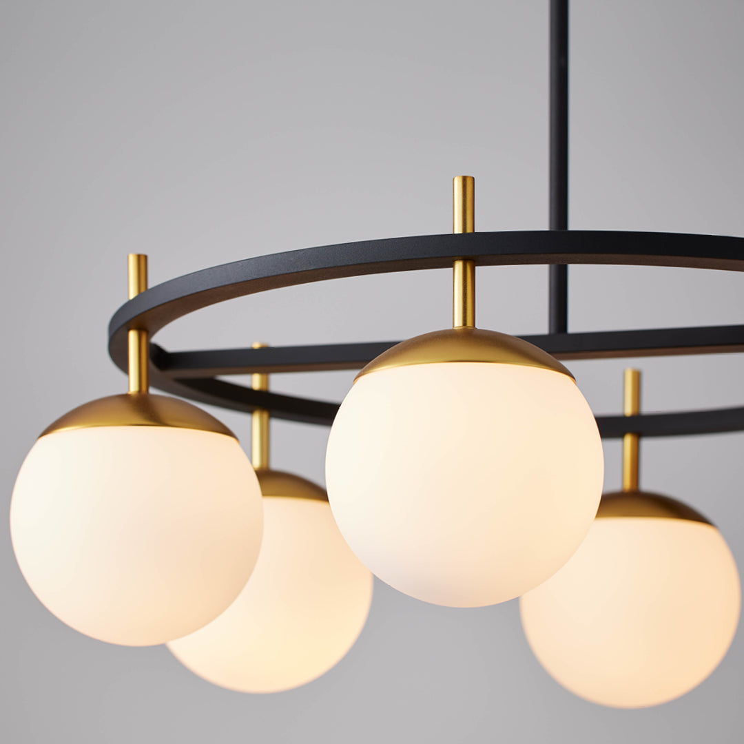 Ornuvyn moderne minimalistische kroonluchter van glas