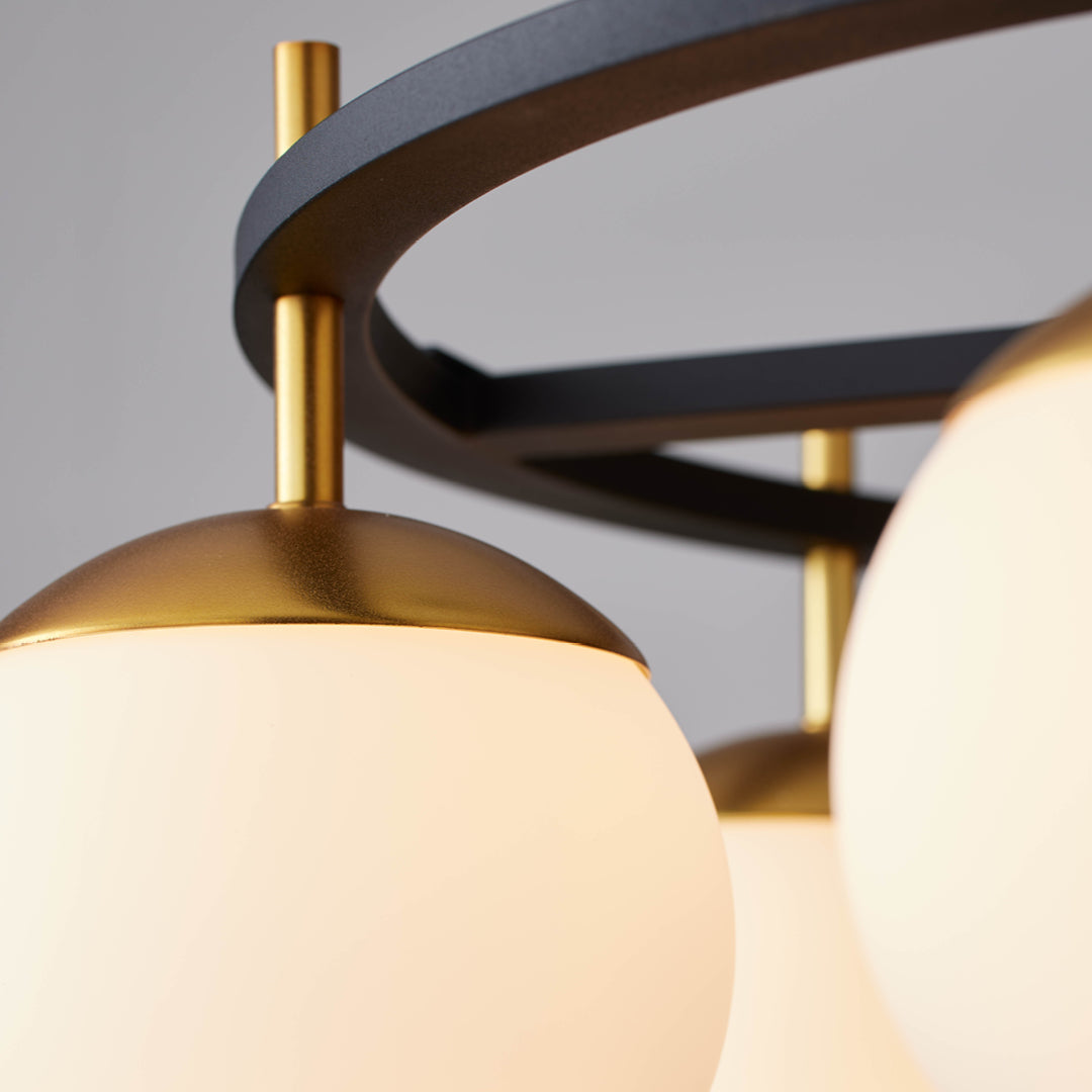 Ornuvyn moderne minimalistische kroonluchter van glas