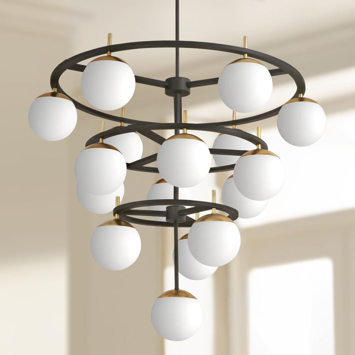 Ornuvyn moderne minimalistische kroonluchter van glas