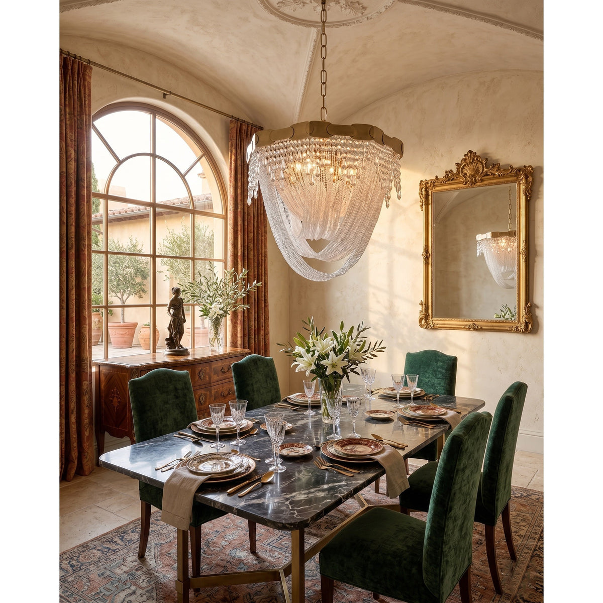 Almeria kristal Kroonluchter