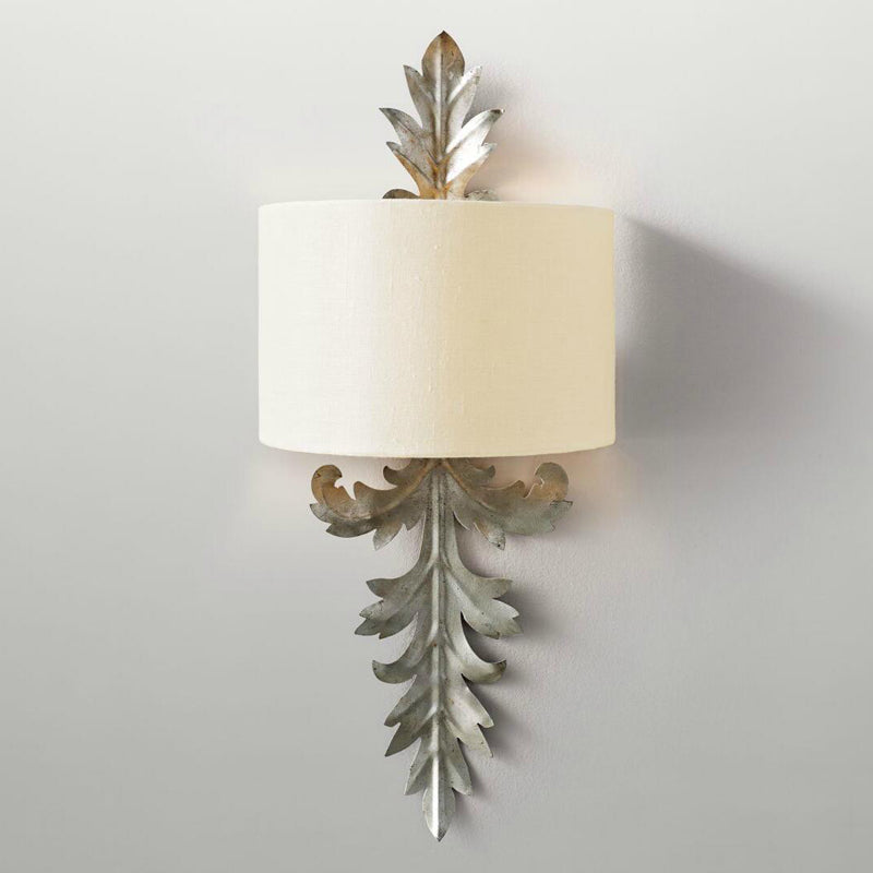 Alvuvyi Moderne wandlamp met bladerenmotief van stof
