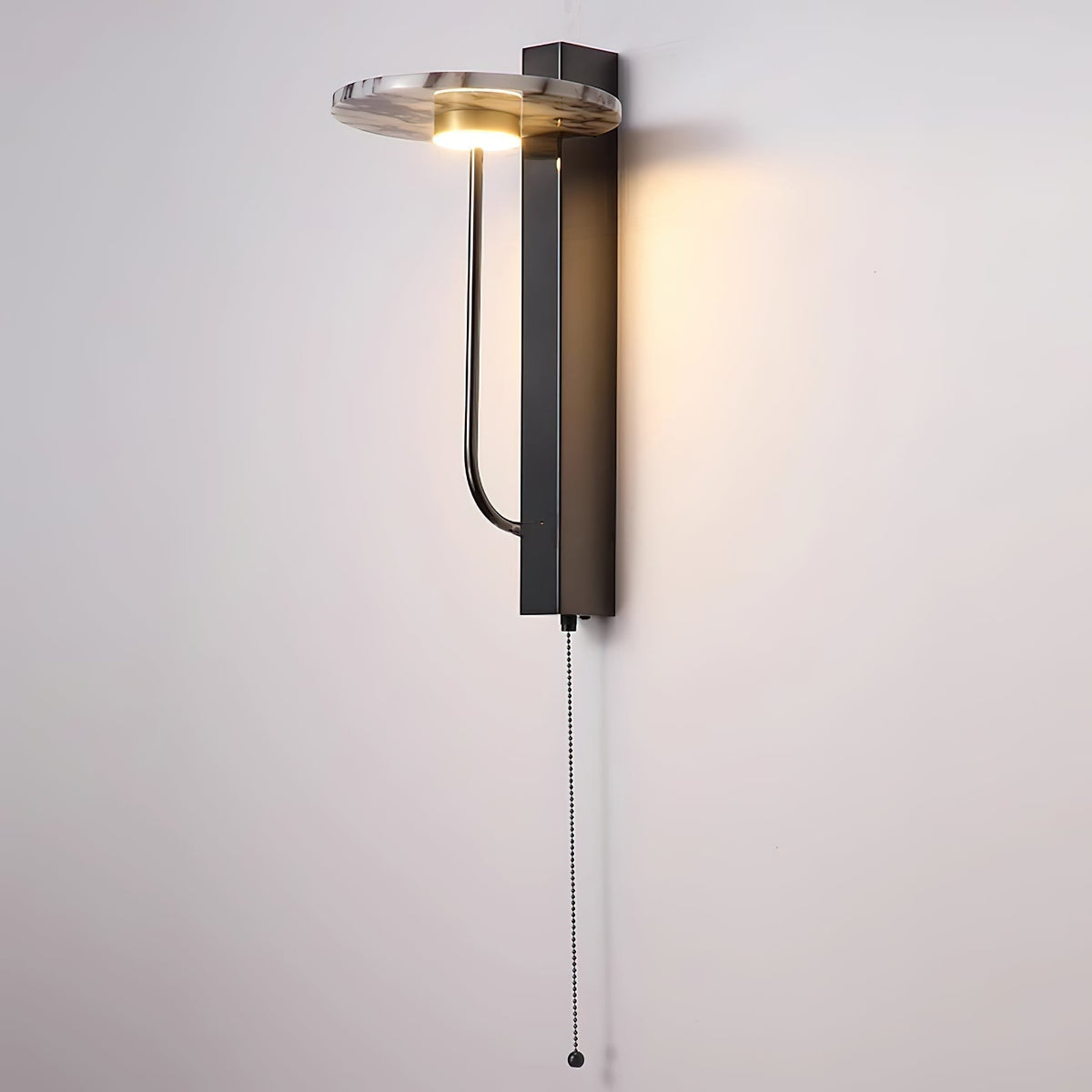 Aevuvyn moderne minimalistische wandlamp van marmer