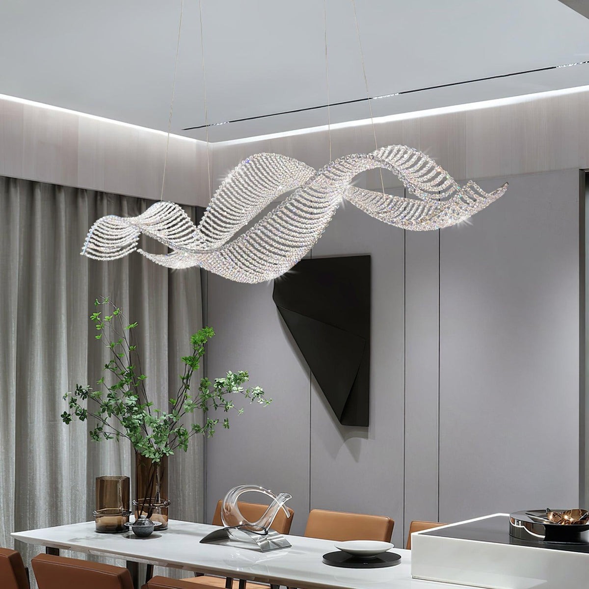 Caelox Postmodern luxe Kristal Kroonluchter
