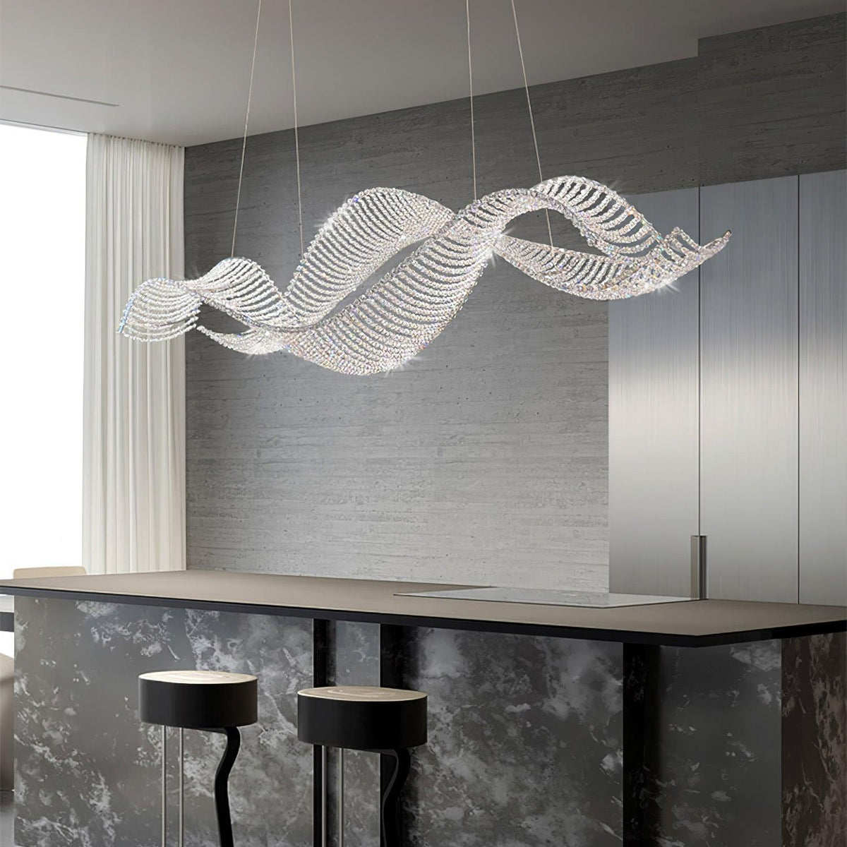 Caelox Postmodern luxe Kristal Kroonluchter