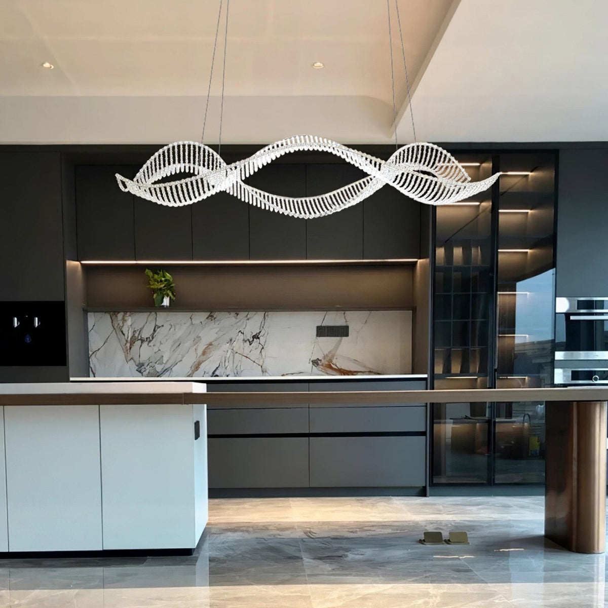 Caelox Postmodern luxe Kristal Kroonluchter