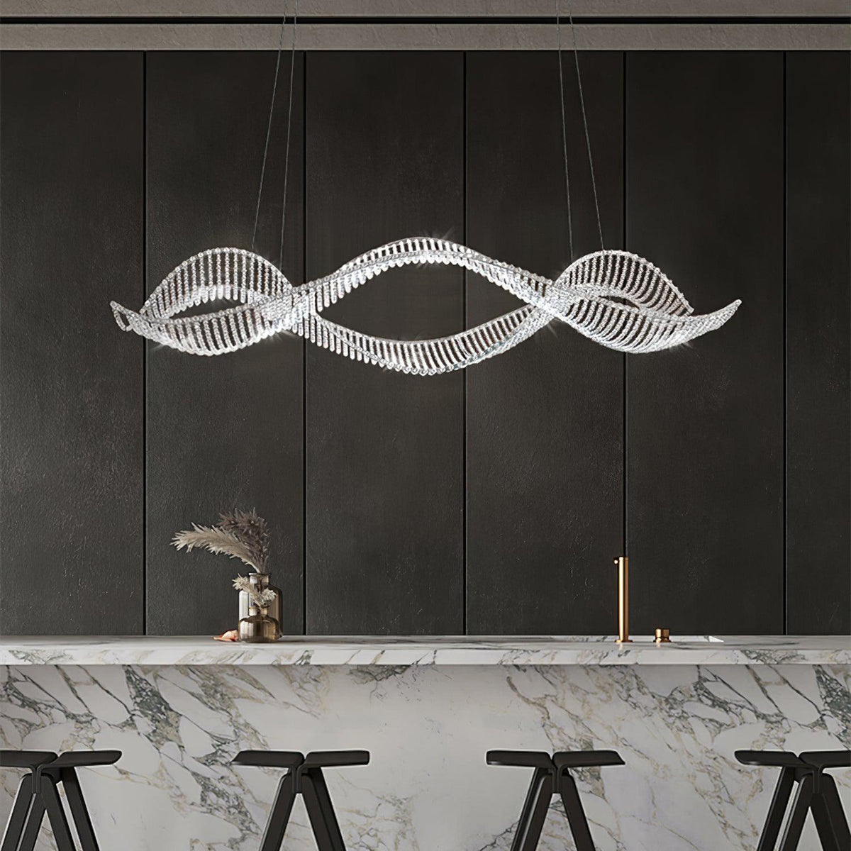 Caelox Postmodern luxe Kristal Kroonluchter
