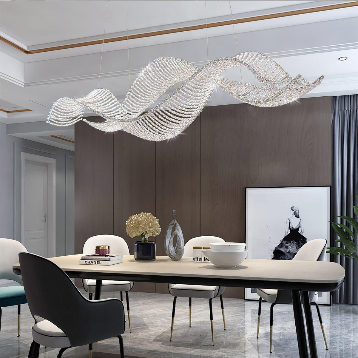 Caelox Postmodern luxe Kristal Kroonluchter