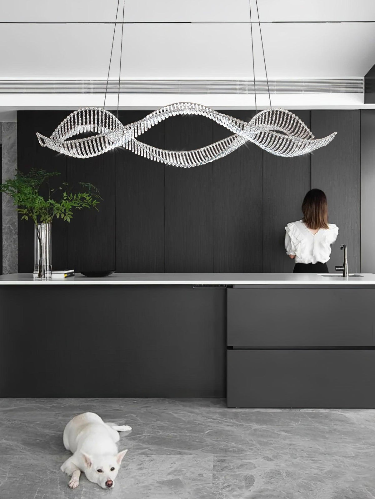 Caelox Postmodern luxe Kristal Kroonluchter