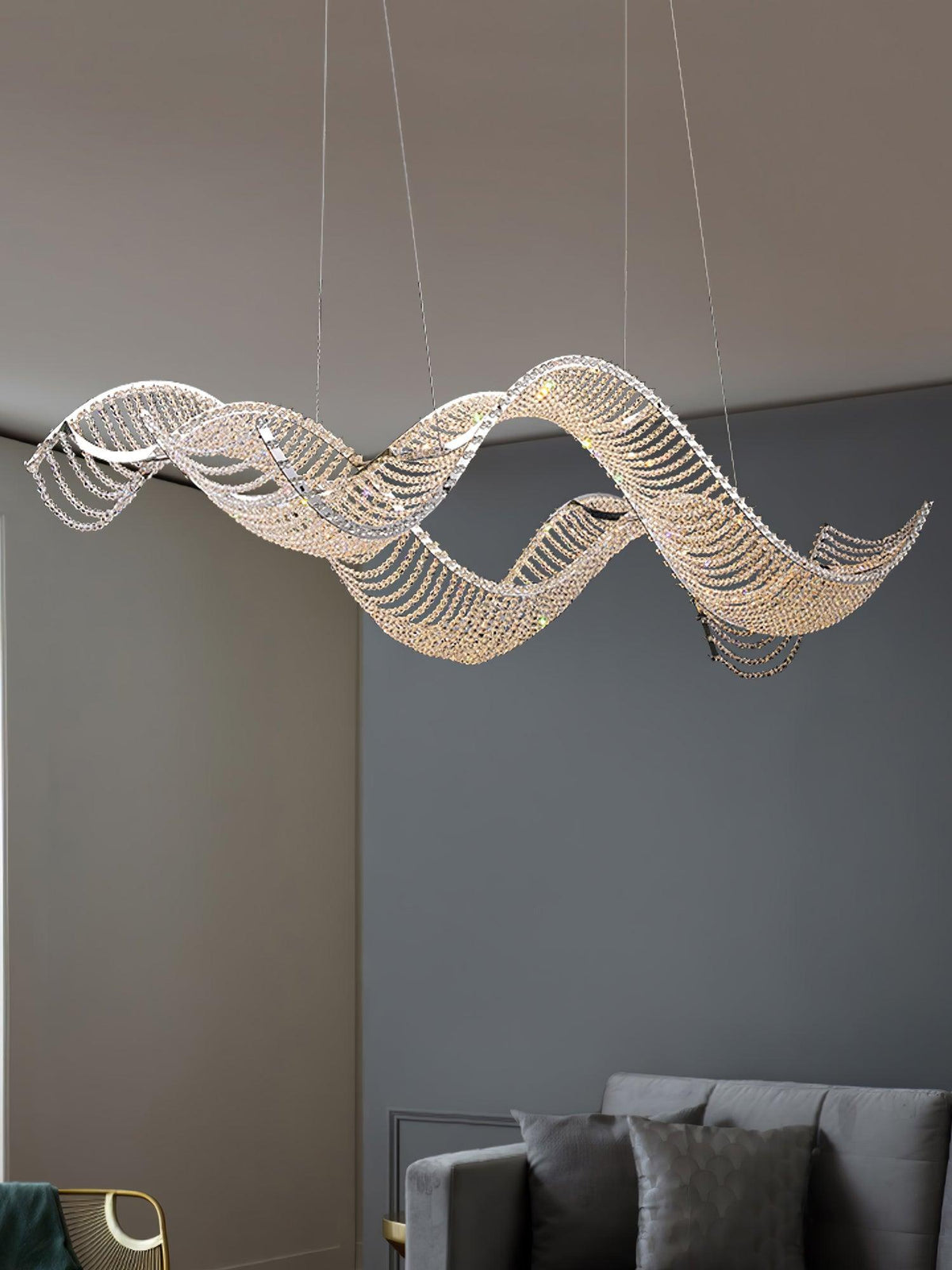 Caelox Postmodern luxe Kristal Kroonluchter