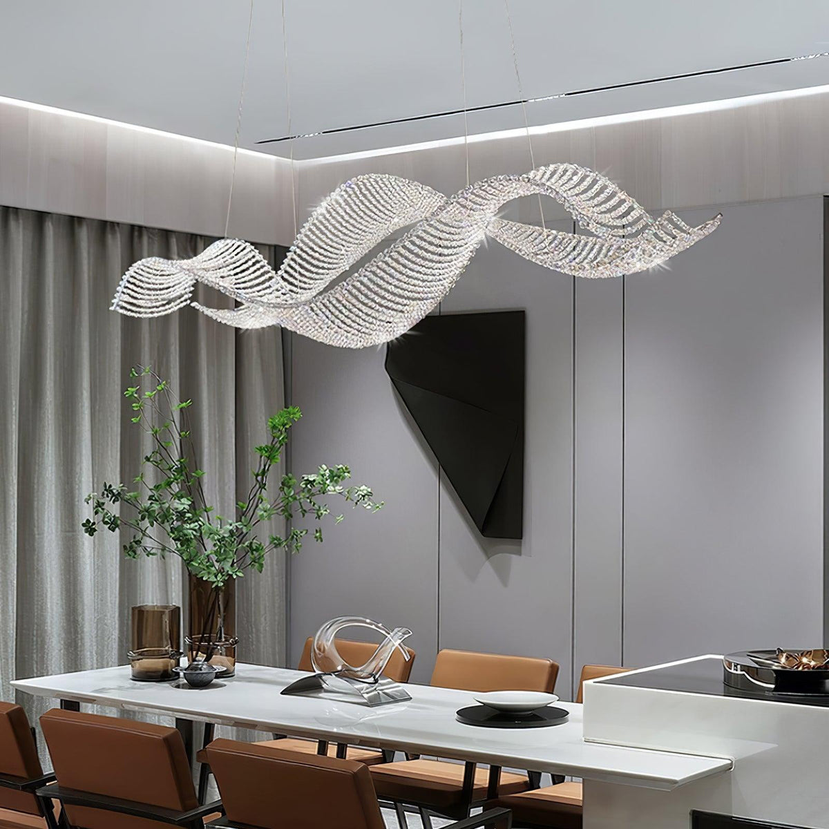 Caelox Postmodern luxe Kristal Kroonluchter