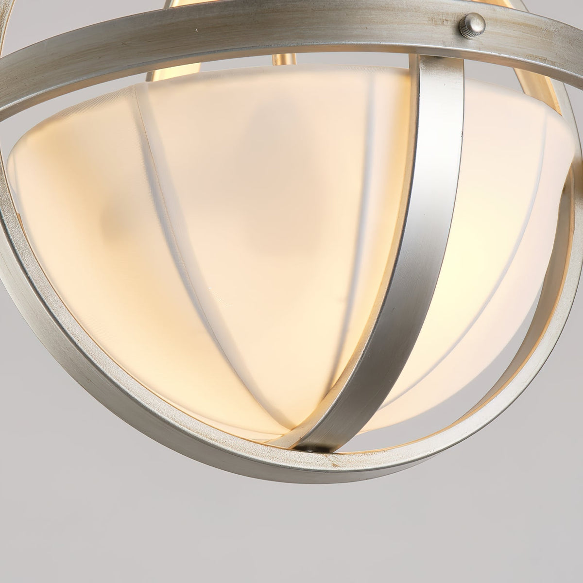Aevuvyi moderne minimalistische hanglamp van metaal en stof