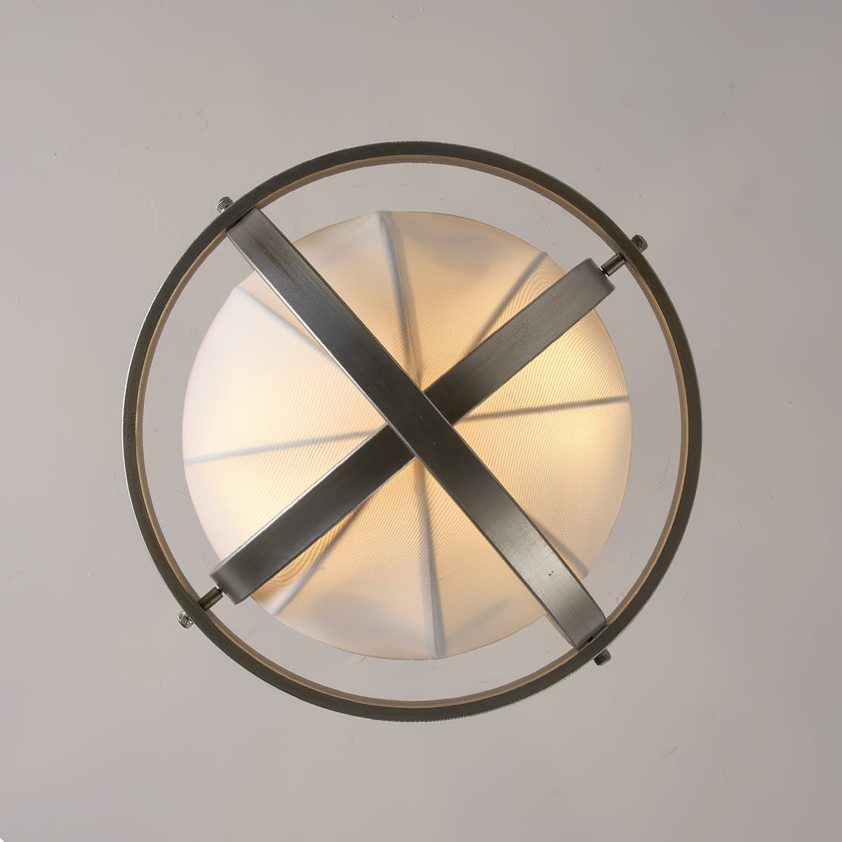 Aevuvyi moderne minimalistische hanglamp van metaal en stof
