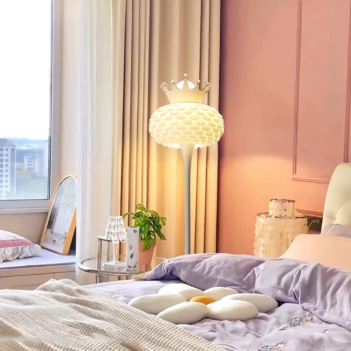 Regal moderne vloerlamp van PVC