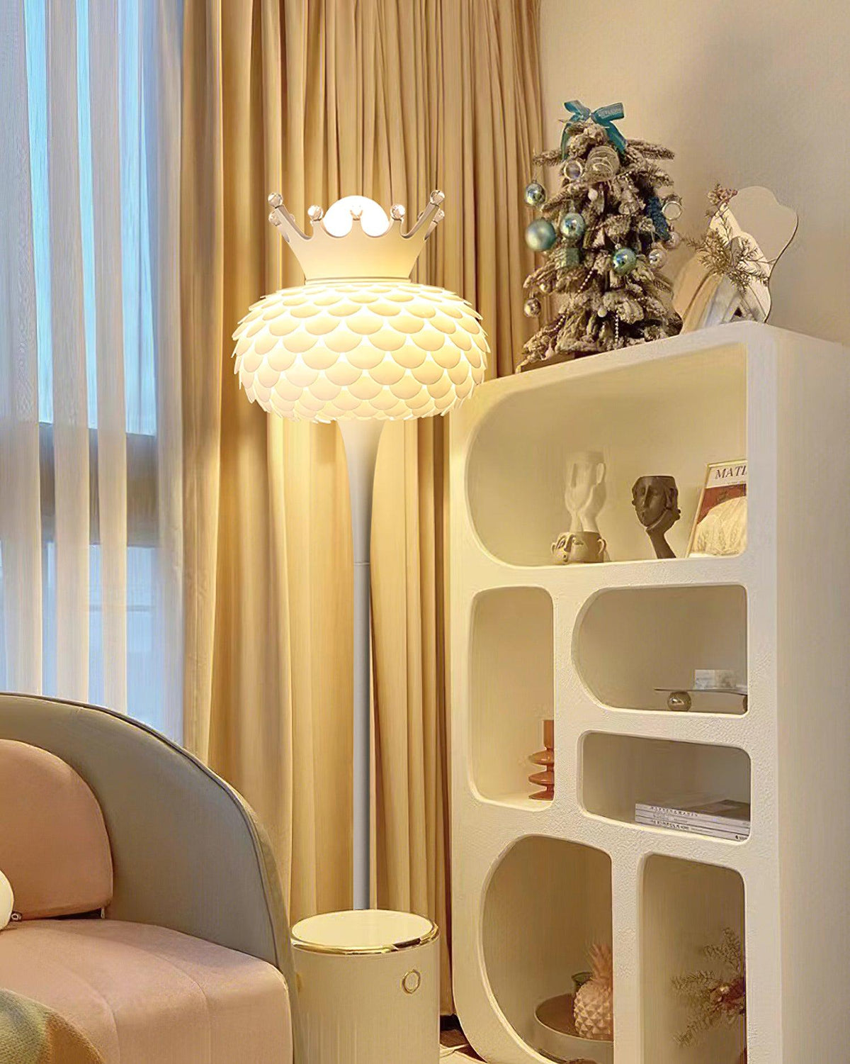 Regal moderne vloerlamp van PVC
