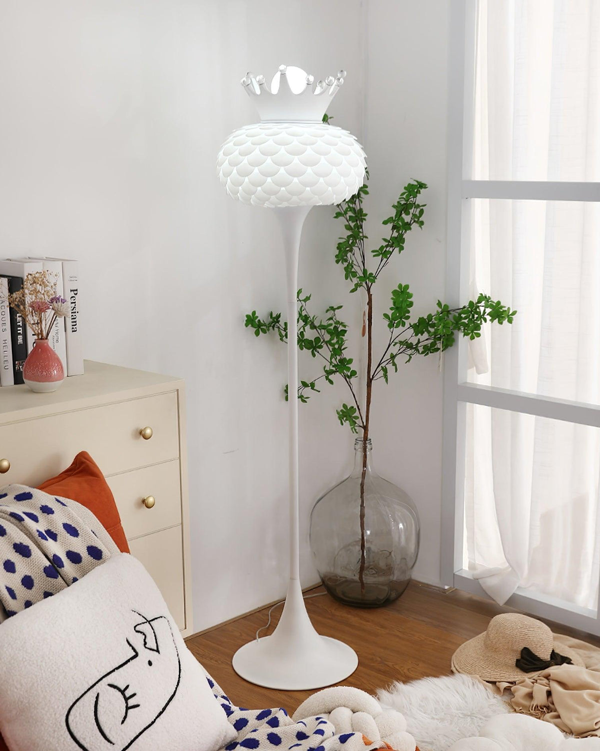 Regal moderne vloerlamp van PVC