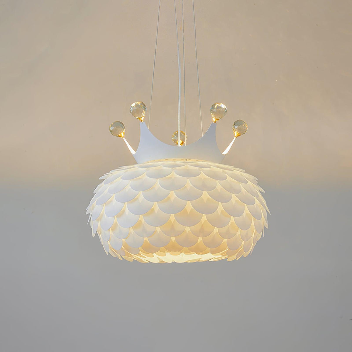 Keloz hanglamp Acryl Scalloped Crown Whimsical