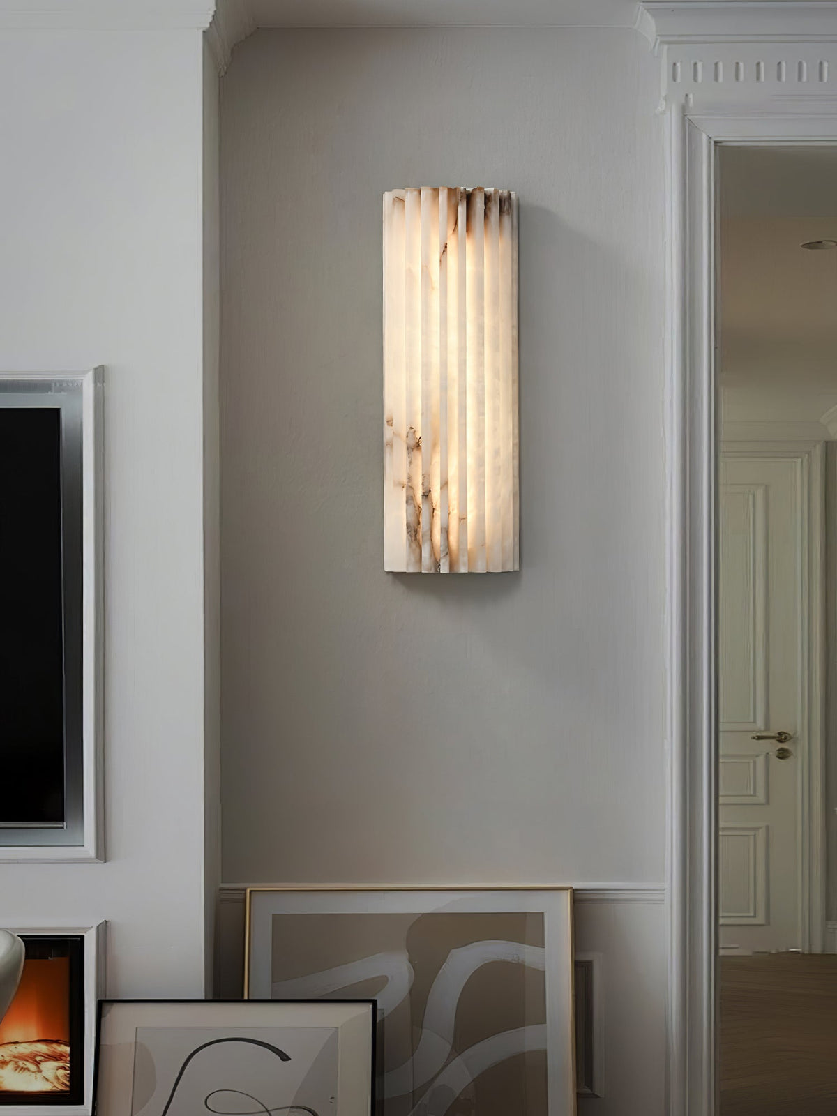 Aveniraria albasten wandlamp