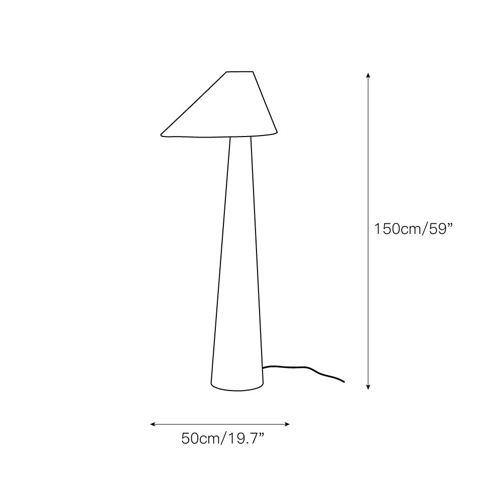 Elvin vloerlamp
