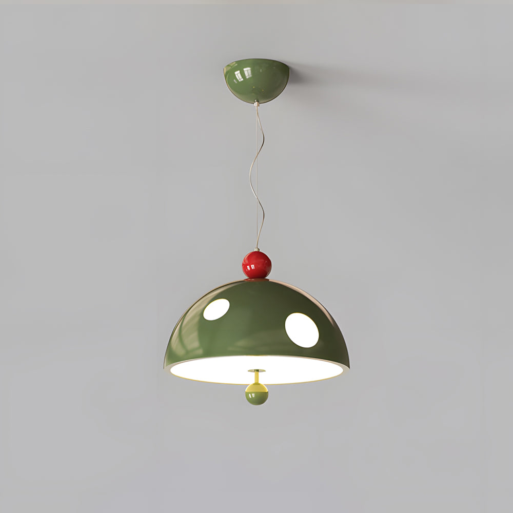 Toadstool hanglamp crème