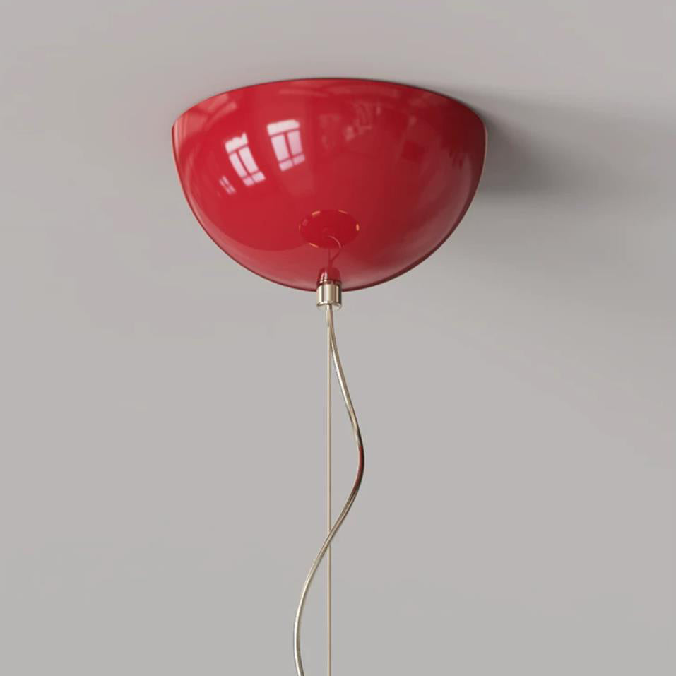 Toadstool hanglamp crème