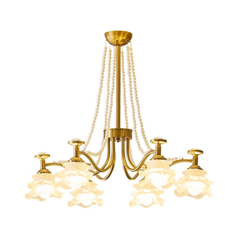 Cotalisra Premium elegantie Rose glas kroonluchter